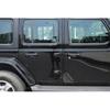 Car Side Door Grab Handle Decoration Cover Tailgate Handle Stickers for Jeep Wrangler JL 2018-2023 4-Door Exterior