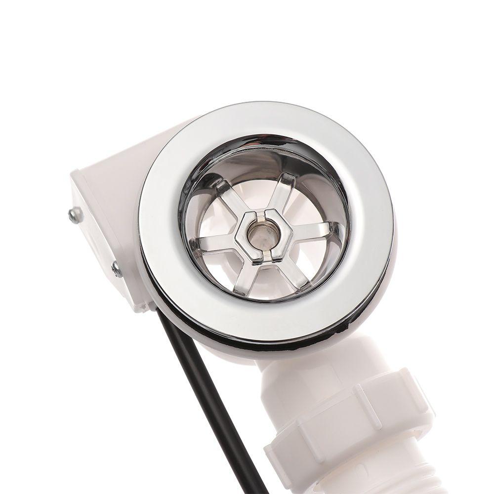 Chrome Connection Pop-Up Bathroom Kit Перелив для ванны Сливная труба Скрытая сливная труба для ванны