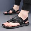 New Summer Men's Casual Beach Shoes Fashionable Outdoor Breathable and Lightweight Sandals Comfortable and Non Slip Flip Flops