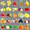 50 Fruit Doodle Personality Cartoon Children's Creative DIY Mobile Phone Case Water Cup Suitcase Sticker Waterproof