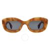 Солнцезащитные очки Garrett Leight Dolores Sun Blue Smoke Cat Eye женские 2139 Emt Bs 48