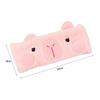Coral Fleece Capybara Headband Wide-brimmed Makeup Headband Funny Cartoon Hairband  Bathroom