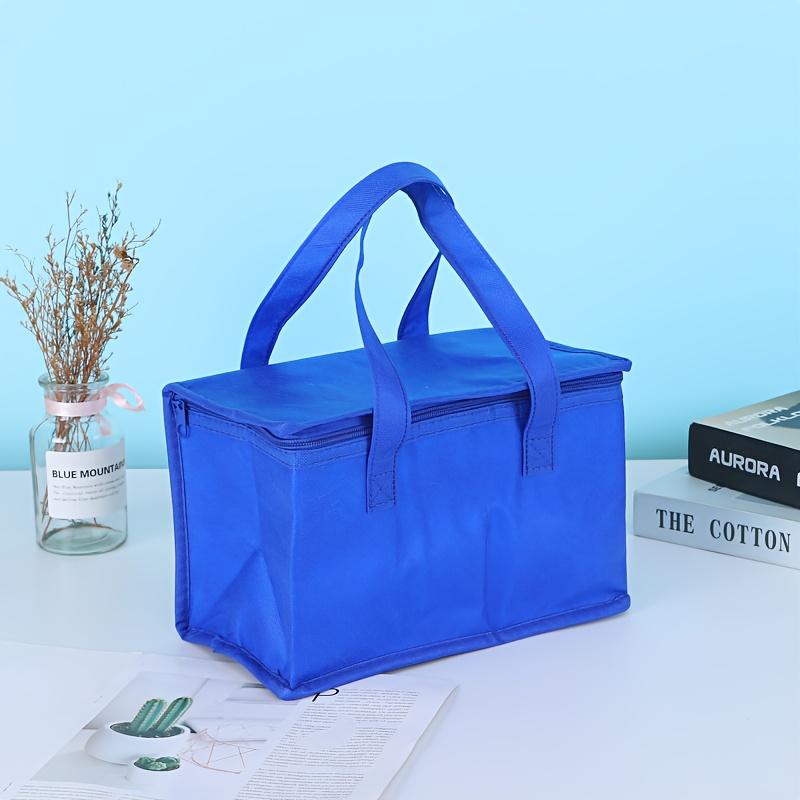 1 Изотермическая сумка для напитков и ланча, изготовленная из алюминиевой фольги для удобства переноски и долговечности, сохраняет еду и напитки свежими и холодными в течение всего дня