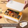 Electric Heating Lunch Box - Portable, Water-Free Insulated Bento for Office Workers and Students