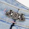 Metal Pins Tighten Waist Button Clothing Accessories Waist Clip New Waist Closing Button  Women