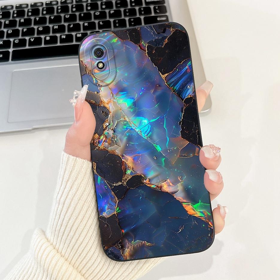 Чехол для Xiaomi Redmi 9A Роскошные Цветы Конфетная Раскраска Обложка 6.53'' Мягкий Силиконовый Чехол для Телефона Для Redmi 9AT 9A Redmi9A Fundas Capa