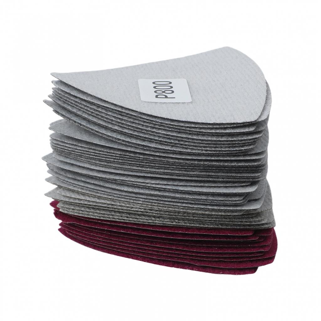 Wet Dry Sanding Sheet Triangle Sandpaper 800-5000 Grit Mixed Grit