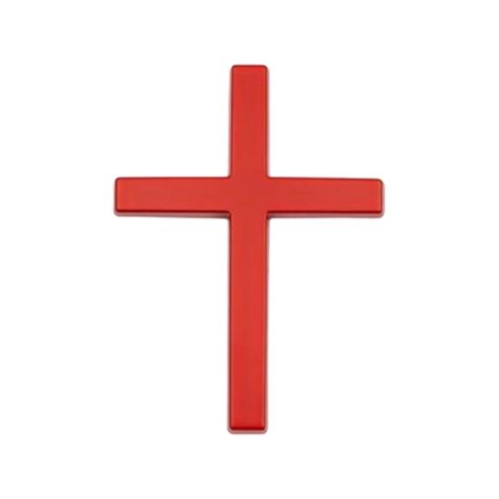 Христианская наклейка на автомобиль 3D значок самоклеящаяся эмблема из сплава наклейка для кузова крыла хвоста для покрытия царапин металлическая автоаксессуар