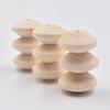 20pcs/60pcs Rondelle Shape 5x8mm 9x19mm 22X12mm Natural Wood Loose Handcraft Beads for DIY Crafts Woodcraft Jewelry Making Accessories