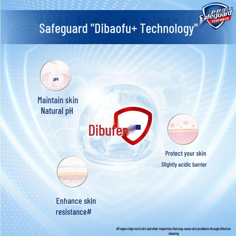 Гель для душа Safeguard с ароматом лимона