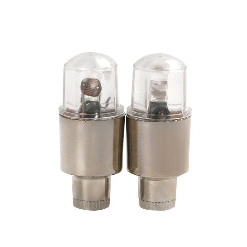 2 шт. универсальные многоцветные светодиодные колеса, шины, колпачки штока воздушного клапана, лампа накаливания