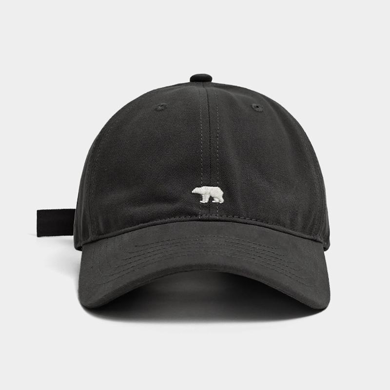 Бейсболка унисекс с вышитым рисунком медведя для мужчин и женщин из мягкого хлопка в стиле хип-хоп Snapback, унисекс, спортивная кепка для папы и водителя грузовика, солнцезащитный козырек