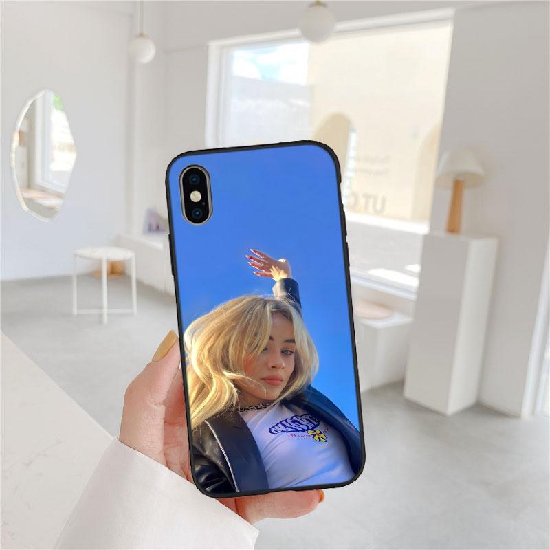LO86 Чехол-Soft Shell Сабрина Карпентер для телефона Redmi Note 8 9 Pro Max 9S 9T 9C NFC 8T 8A 10A A4