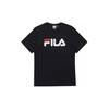 New FILA T Shirt Korean Style Unisex Navy Blue FS2RSA2001X-INA
