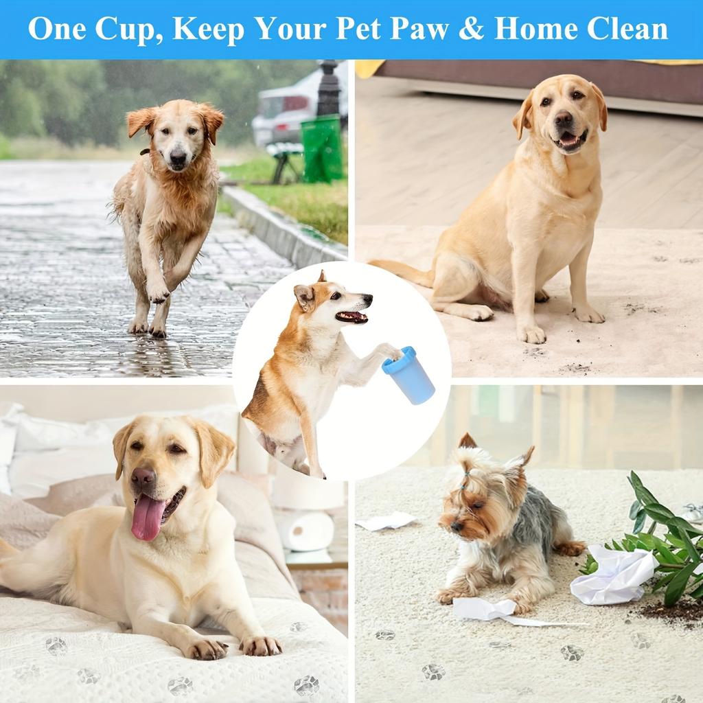 Dog Paw Cleaner, Dog Paw Cleaner, Pet Dog Cleaning Supplies, Gift for Dog Owners, Dog Paw Scrubber, Dirty Paw Cleaning, Dog Worth Having