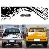D-861 4X4 Off-Road Sticker Self-adhesive PVC Car Backup Tail Trim Decal