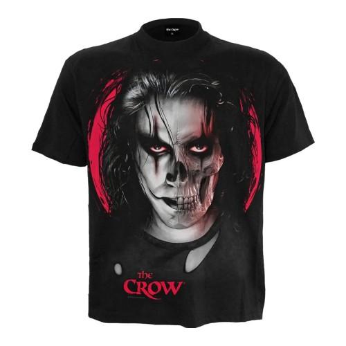 Spiral Direct Unisex Adult Skull Face The Crow T-Shirt