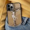 Мягкий чехол для телефона с крестом Иисуса Христа для iPhone 17 Air 16e Pro max 15 Pro 13 14 Plus 11 12 Магнитный чехол MagSafe