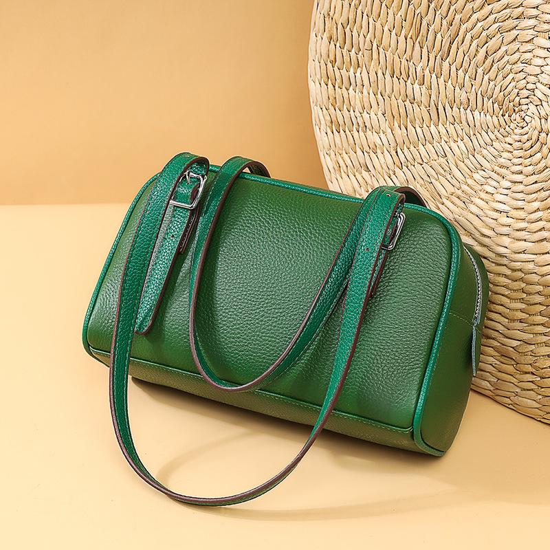 Сумка подмышкой из коровьей кожи первого слоя, модная женская сумка через плечо из натуральной кожи