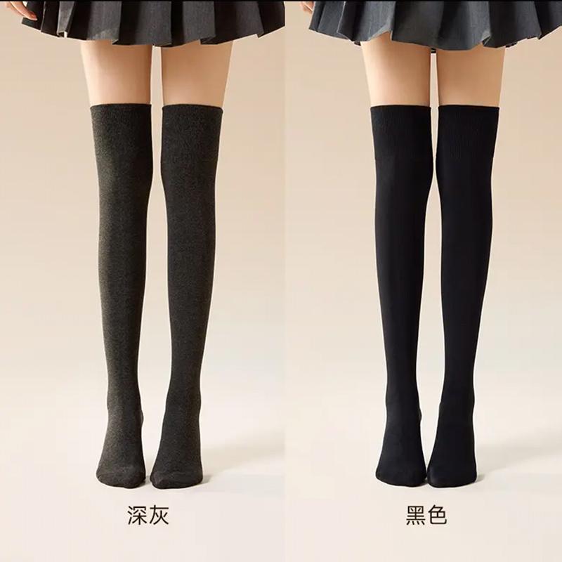Spring and Autumn slimming pressure calf over knee socks, anti odor and anti slip cotton socks