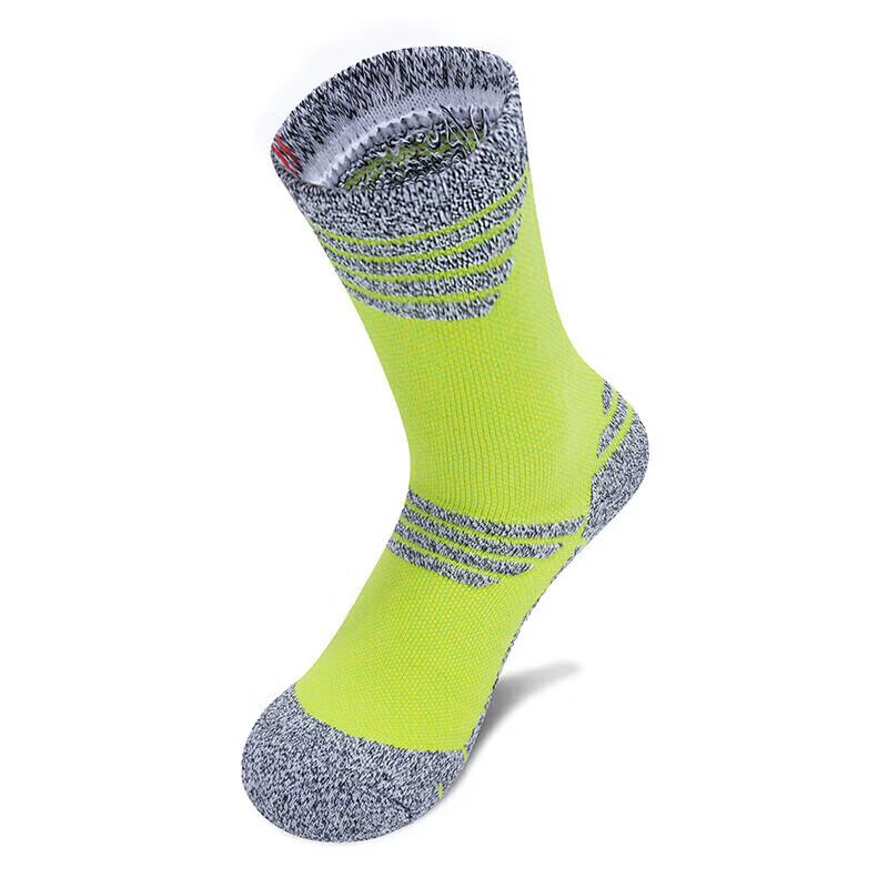 TFO 5th Generation Hiking Socks Comfortable Durable Outdoor Mountaineering Sports Running Socks B2902415 Women's Greenn L