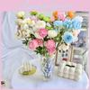 Ouyang Yang Peony Imitation Flower With 12 Colors For Home Styling And Photography Backdrops