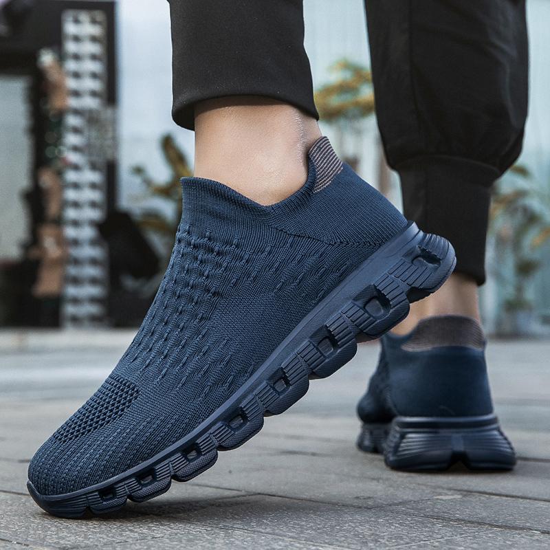 Unisex Sneakers Socks Shoes for Women Breathable Slip On Flats Unisex Platform Sneakers Casual Walking Men Shoes