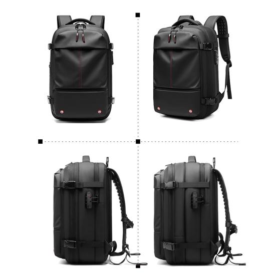 Вакуумный рюкзак для путешествий, 60 л, большая вместимость, водонепроницаемая ткань Оксфорд, с разделением на влажную и сухую погоду, для езды на велосипеде на открытом воздухе, рюкзак для делового самолета