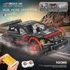 MOULD KING Technical Building Blocks Motorized Hatchback Type R Remote Control Car MOC-6604 Bricks Toys For Kids Gifts