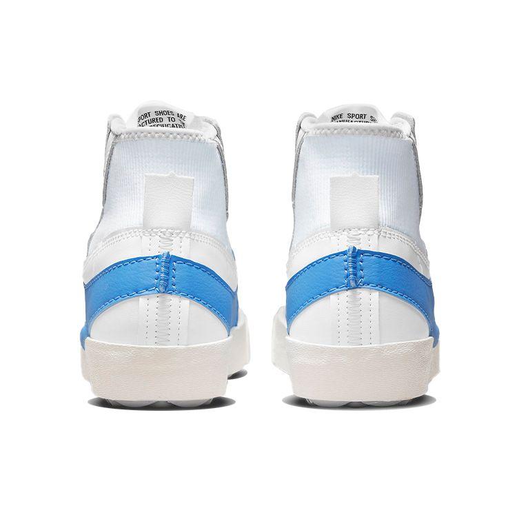 Nike Blazer Mid 77 Jumbo White University Blue Кроссовки унисекс Парусные черные DD3111-103