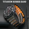 Металлический титановый ремешок Business для Samsung Galaxy Watch Ultra 2025 47 мм Роскошный резиновый ремешок для запястья для Galaxy Watch Ultra 2024 47 мм