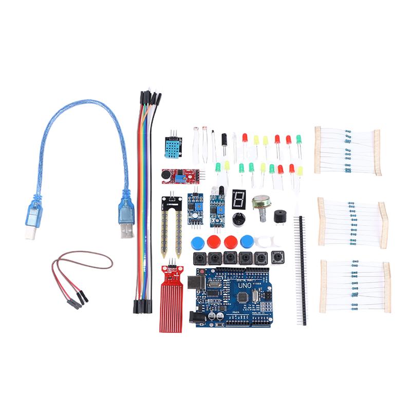 Макетная плата на 400/830 точек для Arduino Uno R3 Набор электронных компонентов Набор DIY электронных компонентов Мини-макетка для тестирования