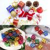 Gift Xmas Tree Bowknot Pendant DIY Pine Cones Ornament Mini Foam Pendant  Party Supply