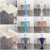 New 10-1PC Chiffon Table Runner Sheer Fabric Silk for Boho Sheer Fabric Wedding Arch Overlay Draping Birthday Party Table Decors