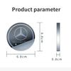 AABGR1 2PC LED Illuminated Car Water Cup Coaster for Mercedes Benz AMG C260 W204 W205 W211 W212 Auto Interior Atmosphere Light Coaster