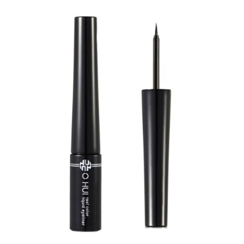 Ohui Real Color Liquid Eyeliner 01 Black 5ml – Long-Lasting Waterproof Liquid Eyeliner with Precision Brush Tip
