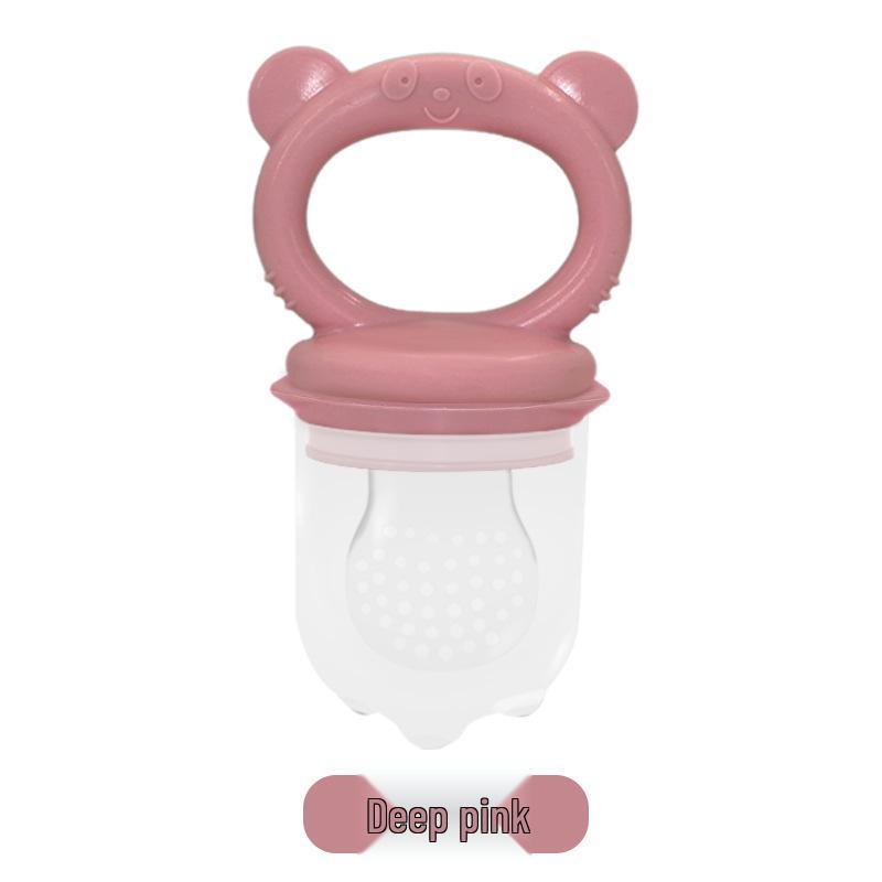 Bite Bite Силиконовый прорезыватель: Детский ниблер для фруктов и овощей - Супермягкая сетчатая соска