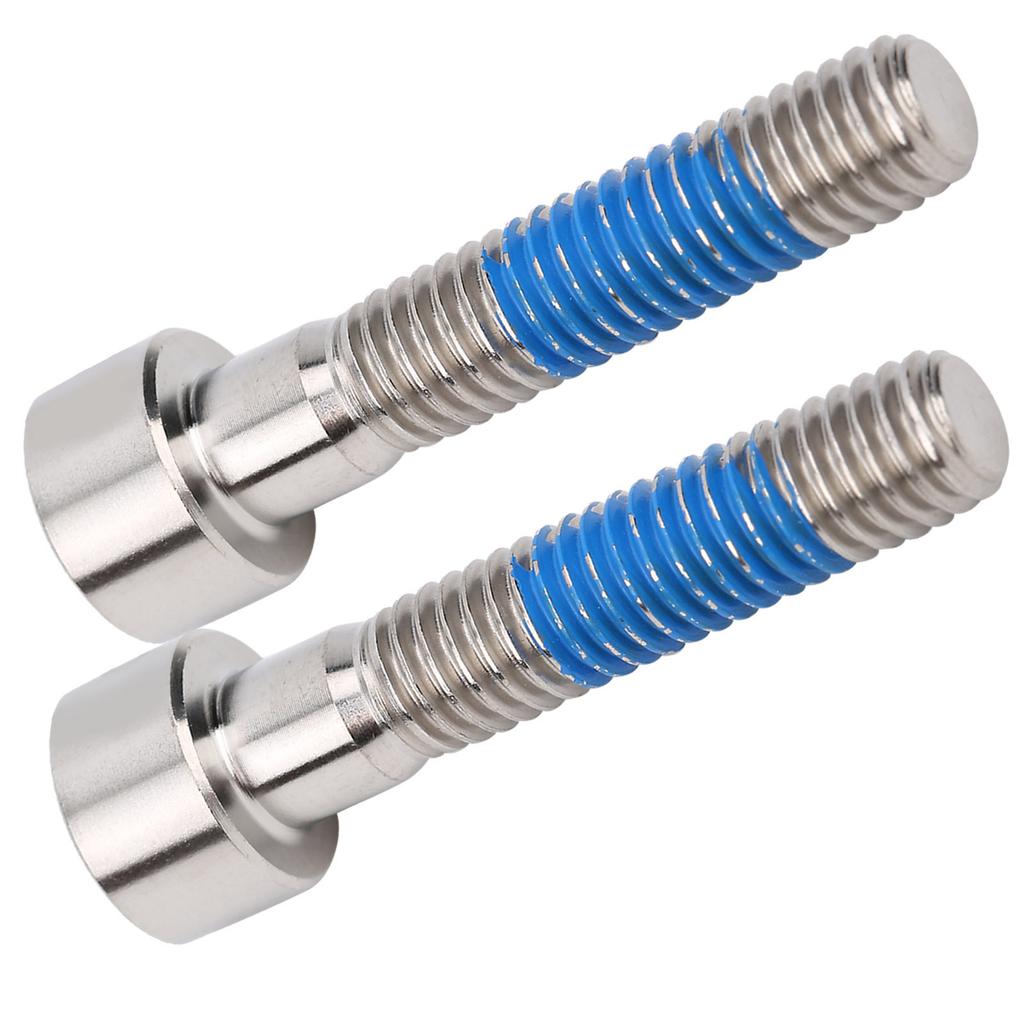 2 шт. Болты выноса руля велосипеда M6x30 мм для горного и шоссейного велосипеда, винты крышки рулевой колонки, серебристые