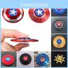 Vibrantly Colored Captain America Fidget Spinner With High-speed Rotation For Stress Relief