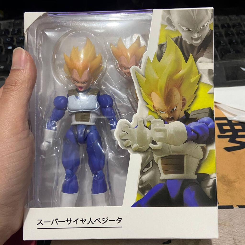 New Hot Dragon Ball Collection: Wukong Realm King Fist Vs. Rustrans Super Saiyan Handheld Ornament Collection Gift For Kids