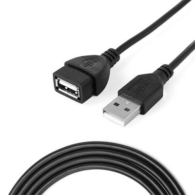 НОВЫЙ Кабель-удлинитель USB для синхронизации данных с разъемом «папа» на «мама» для ноутбука, USB-кабель, сверхскоростной зарядный провод