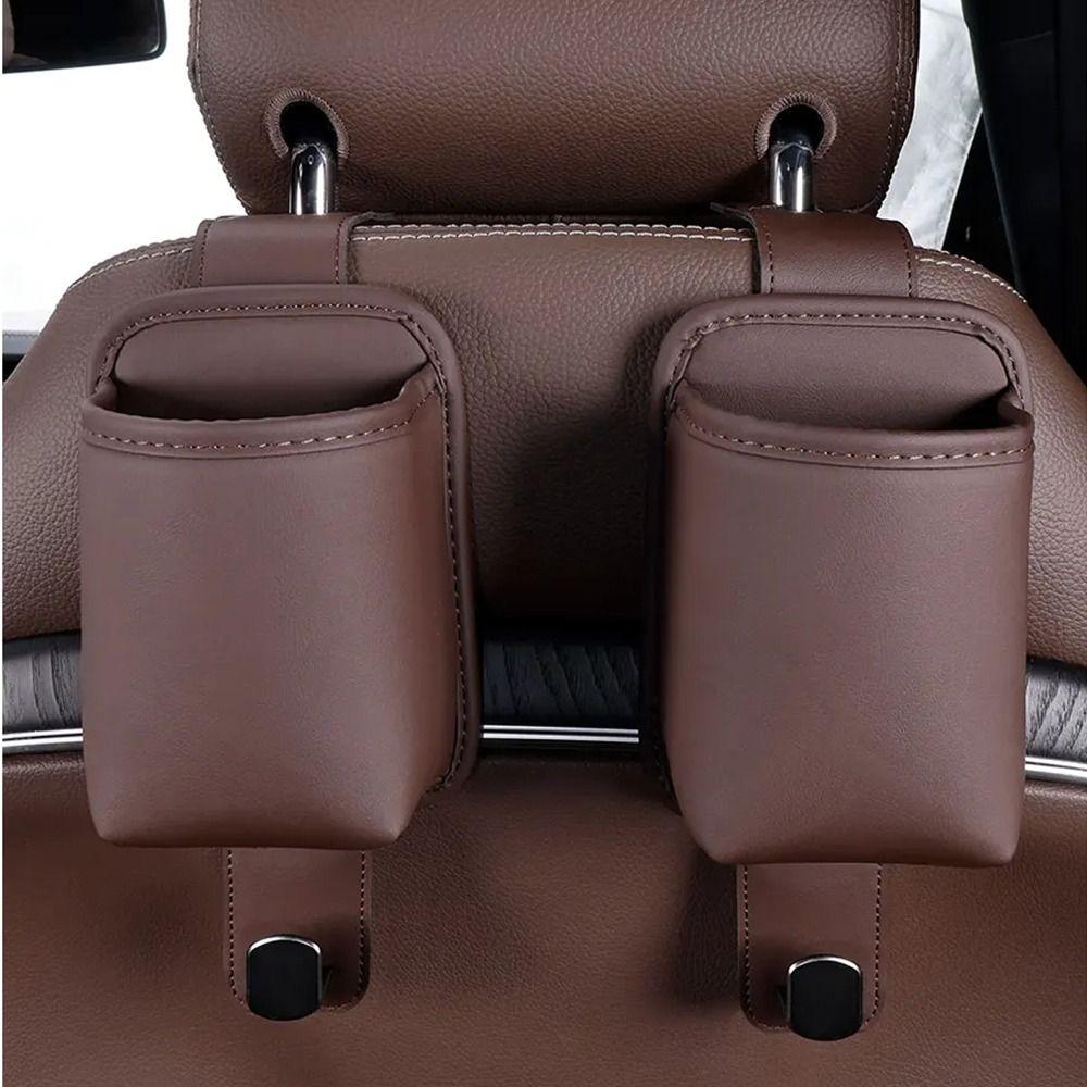 Metal Hook 2 in 1 Car Seat Hook Multi-Functional Hanging Backrest Cup Holder Car Interior