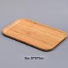 Прямоугольный бамбуковый сервировочный поднос