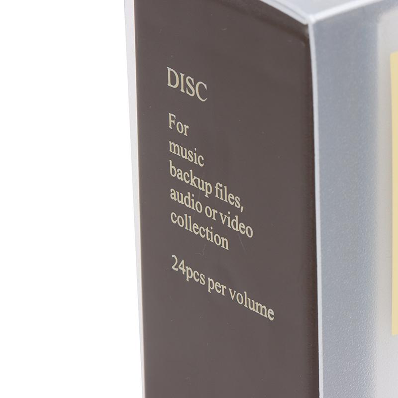 24 диска, компакт-диск, DVD-органайзер, чехол для хранения, жесткий альбом, емкость, портативная коробка
