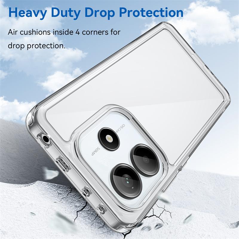 Transparent Case For Redmi Note 14 SE Case Silicone Colorful Cover Redmi Note 14 SE Case For Redmi Note 14 SE Shockproof Case