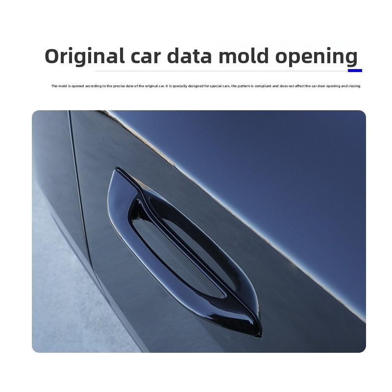 Автомобильные ручки дверей с защитой от обледенения для Tesla Model Y/3/3+ Highland 2024 Автомобильные практичные детали Морозостойкие аксессуары для дверных ручек