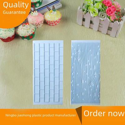 Силиконовая форма для торта из помадки «Городская стена» для самостоятельной выпечки и декора