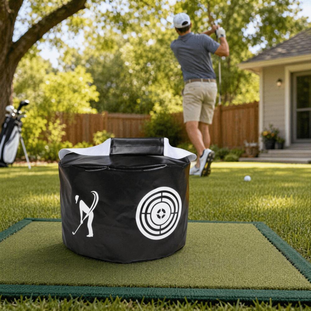 Strike Target Golf Smash Bag Swing Training Golf Hitting Bag Golf Training Bag Practice Hitting