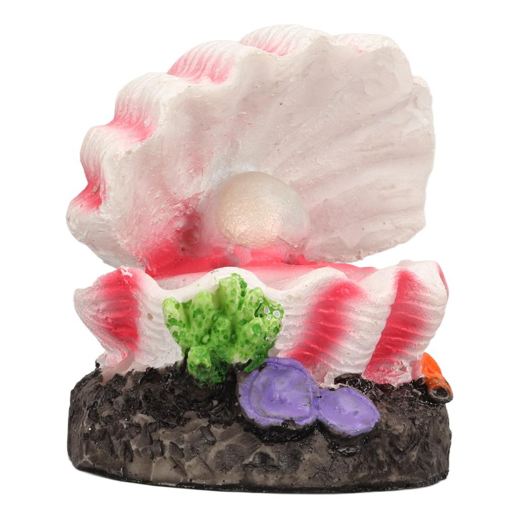 Аквариумная раковина с воздушным пузырьком, украшение, имитация искусственной смолы, украшение для аквариума с воздухом