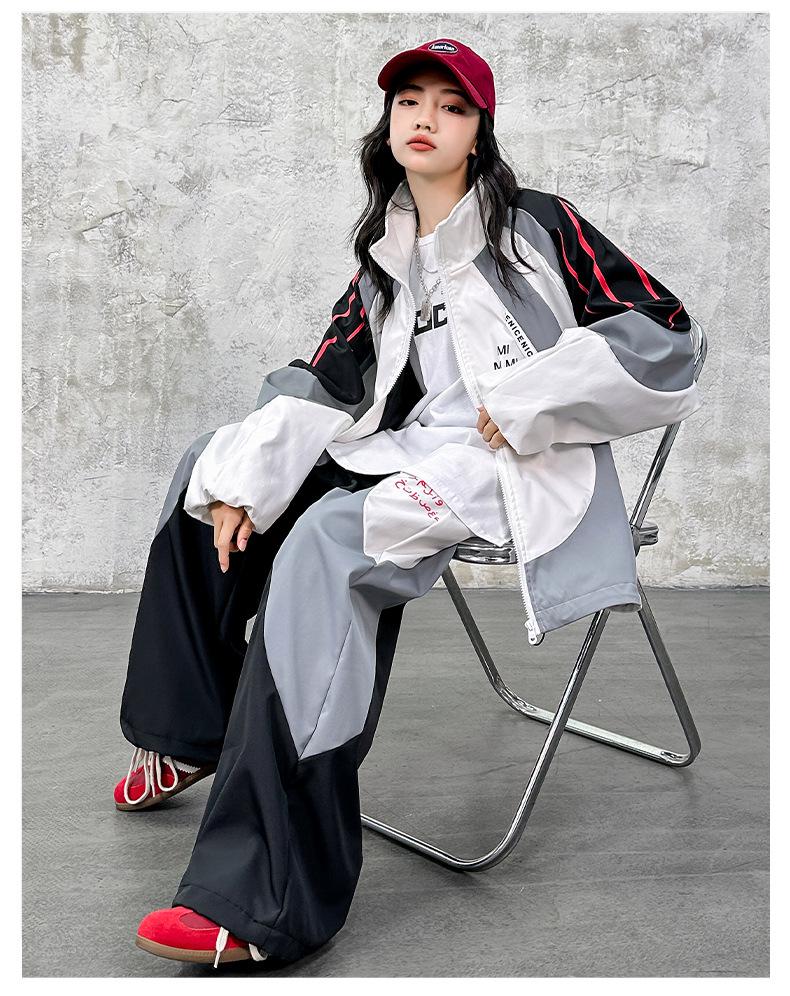 Детский Хип-Хоп Костюм для Выступлений - Спортивный Комплект Осень/Зима, Крутая Уличная Танцевальная Форма для Мальчиков и Девочек